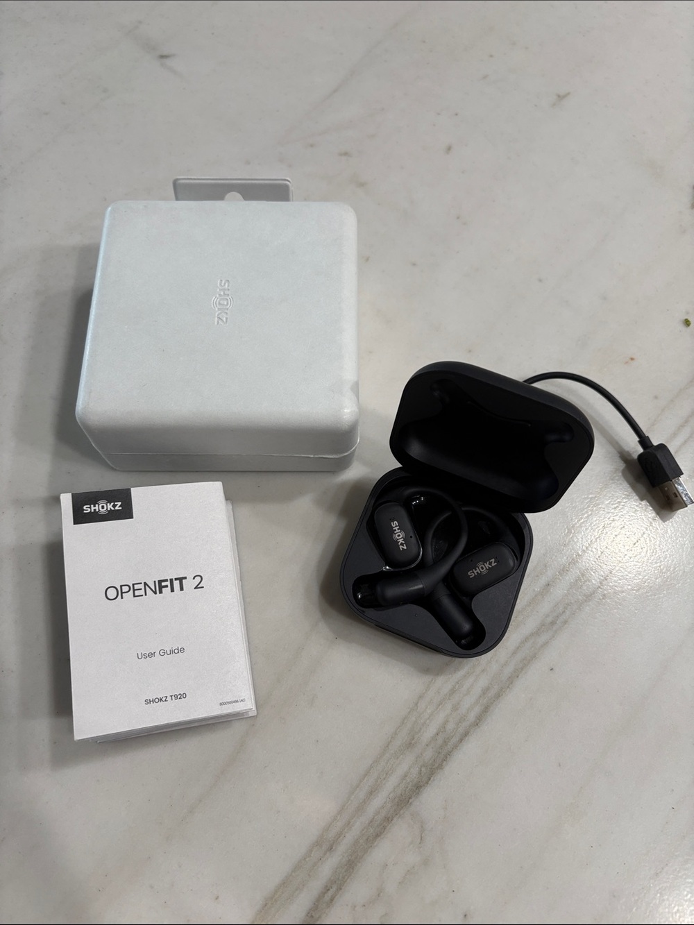 Shokz OpenFit 2 On-Ear Headphones – Black